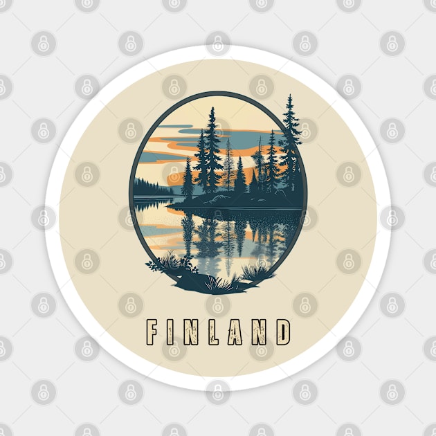 Finland Magnet by Mary_Momerwids